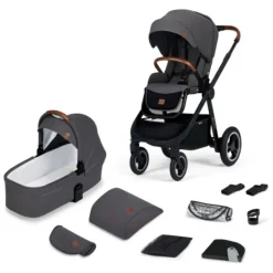 Kinderkraft Everyday 2 in 1 Dark Grey><noscript><img width=