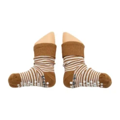 KipKep Blijf-Sokjes Antislip Dusty Clay 12-18mnd 12-18 maanden><noscript><img width=