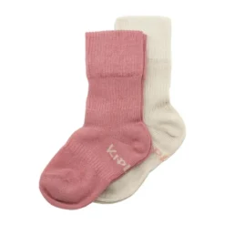 KipKep Blijf-Sokjes Dusty Clay   12-18mnd 2-Pack 12-18 maanden> Sokjes