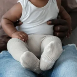 Kipkep Stay-On-Tights - 6-12 Mnd - Cookie (Sand)><noscript><img width=