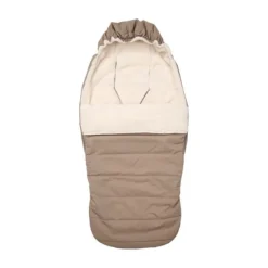 Koeka Buggy Voetenzak Teddy Calgary Taupe> Accessoires Kinderwagens|Accessoires Tweeling/Duo