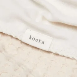 Koeka Ledikantdeken Cotton Fleece Wafel Amsterdam Sand><noscript><img width=