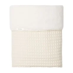 Koeka Ledikantdeken Cotton Fleece Wafel Amsterdam Sand><noscript><img width=