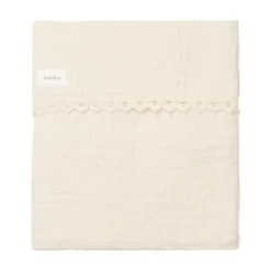 Koeka Ledikantdeken Lace Elba Natural 100 x 150 cm> Ledikantdekens
