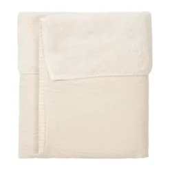 Koeka Ledikantdeken Teddy Faro Sage 100 x 150 cm><noscript><img width=