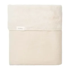 Koeka Ledikantdeken Teddy Faro Sage 100 x 150 cm><noscript><img width=