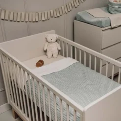 Koeka Wiegdeken Cotton Fleece Wafel Amsterdam Sand><noscript><img width=