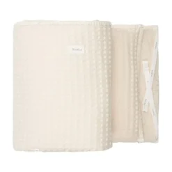 Koeka Wiegdeken Cotton Fleece Wafel Amsterdam Sand><noscript><img width=
