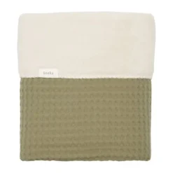 Koeka Wiegdeken Cotton Fleece Wafel Amsterdam Sand><noscript><img width=