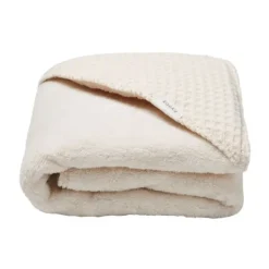 Koeka Wikkeldeken Teddy Waffle Natural><noscript><img width=