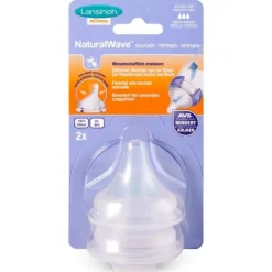 Lansinoh Flesspeen Natural Fast (2 stuks)><noscript><img width=