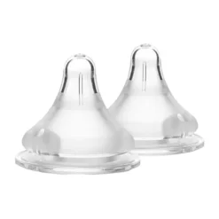 Lansinoh Speen Natural Wave Flow XS 0mnd+ 2-Pack> Flesspenen