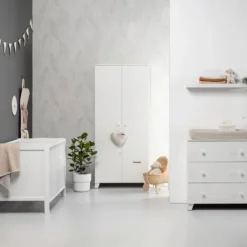 Europe Baby Ledikant 60-120 Sarah II Mat Wit><noscript><img width=