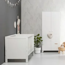 Europe Baby Ledikant 60-120 Sarah II Mat Wit><noscript><img width=