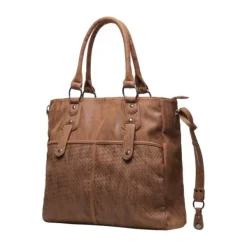 Little Company Diaperbag Vienna Cognac> Lederlook Tassen|Accessoires Kinderwagens