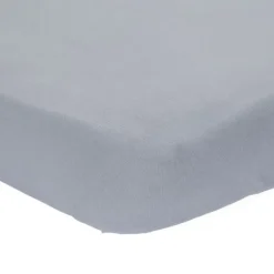 Little Dutch Hoeslaken Ledikant Pure Denim Blue 60 x 120 cm> Hoeslakens