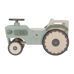 Little Dutch Houten 4-Wieler Tractor Little Farm FSC> Loopauto's