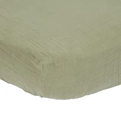 Little Dutch Juniorhoeslaken Hydrofiel Soft White 70 x 140/150 cm><noscript><img width=