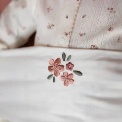 Little Dutch Ledikantlaken Geborduurd Fairy Flowers 110 x 140 cm> Ledikantlakens