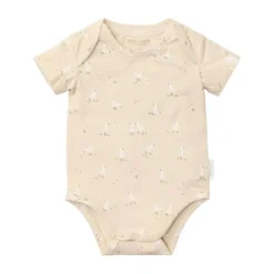 Little Dutch Little Goose Korte Mouw Romper - Maat 50 - Beige> Rompertjes