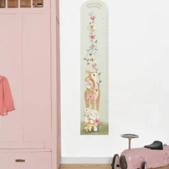 Little Dutch Muursticker Groeimeter Fairy Garden 27,5 x 142 cm> Wand Decoratie