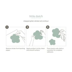 Little Dutch Muurstickers Sweet Dreams 40 x 30,5 cm><noscript><img width=