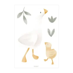 Little Dutch Muurstickers - Little Goose - 3 vellen> Wand Decoratie
