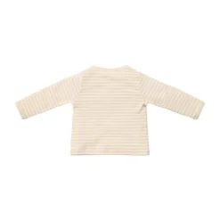 Little Dutch Stripe Lange Mouw T-Shirt - Maat 50 - Soft Beige> Shirtjes