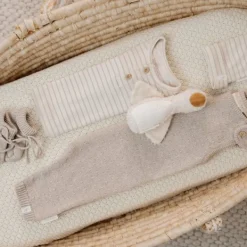 Little Dutch Stripe Lange Mouw T-Shirt - Maat 50 - Soft Beige><noscript><img width=