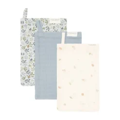 Little Dutch Washandjes Hydrofiel Forest Friends (Set van 3)><noscript><img width=