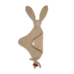 Lodger Bunny Teddy Fleece Beige> Knuffeldoekjes