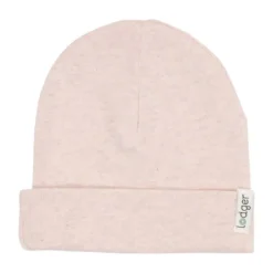 Lodger Melange Mutsje - 0-6mnd - Tan> Mutsjes