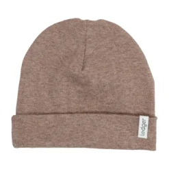 Lodger Melange Mutsje - 0-6mnd - Tan><noscript><img width=