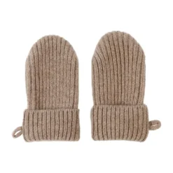 Lodger Mittens Merino Wool Beige 0-12M><noscript><img width=