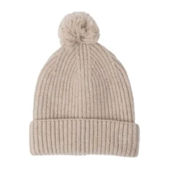 Lodger Muts Merino Wool Beige 0-3M> Mutsjes
