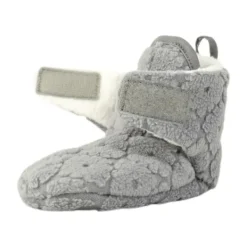 Lodger Slipper Folklore Fleece Drizzle 0-3mnd 0-3 maanden> Slofjes