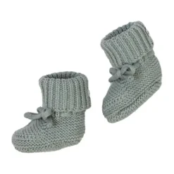 Lodger Slipper Knit Silk 0-6mnd> Slofjes