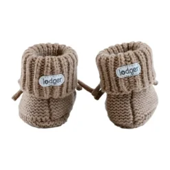 Lodger Slipper Merino Wool Buffalo 0-6mnd><noscript><img width=