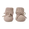 Lodger Slofjes Merino Wool Beige 6-12M> Slofjes