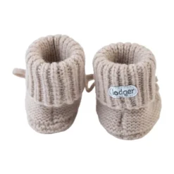 Lodger Slofjes Merino Wool Beige 6-12M><noscript><img width=