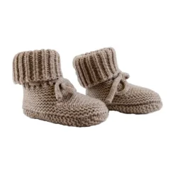 Lodger Slofjes Merino Wool Buffalo 6-12M> Slofjes