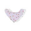 Lässig Bandana Happy Rascals Heart Lavender 2-Pack> Slabben