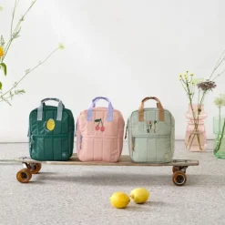 Lässig Little Gang Mini Backpack Square - Dark Green><noscript><img width=