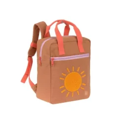 Lässig Little One & Me Square Backpack Small GOTS Olive> Rugzakken