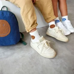 Lässig Tennis Socks GOTS Little Gang Run 19-22 3pcs> Sokjes