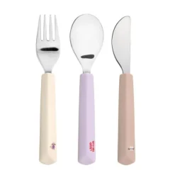 Lässig Tiny Team Cat Bestekset - 3 Stuks - Roze> Bestek