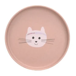 Lässig Tiny Team Cat Bord - PP/Cellulose - Roze> Bordjes