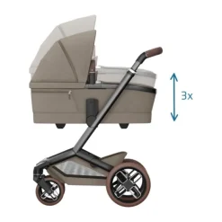 Maxi-Cosi Fame Kinderwagen 2-in-1 - Twillic Truffle> Wandelwagens|Complete Kinderwagens