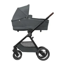Maxi-Cosi Kinderwagen - Oxford Plus - Twillic Graphite (Dark Frame + Brown Leather)> Wandelwagens|Complete Kinderwagens