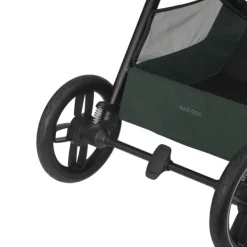 Maxi-Cosi Kinderwagen - Oxford Plus - Twillic Graphite (Dark Frame + Brown Leather)><noscript><img width=